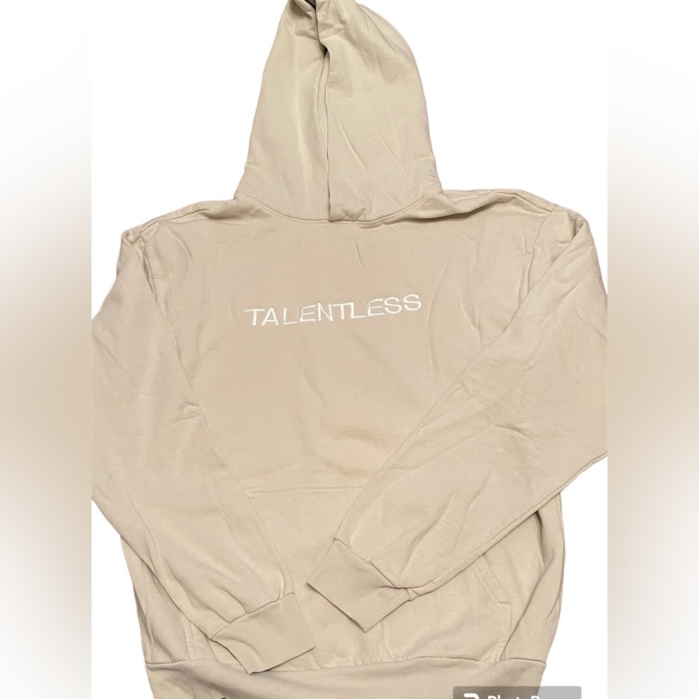 XX SOLD XX TALENTLESS HOODIE in men’s L - heavyweight NEW